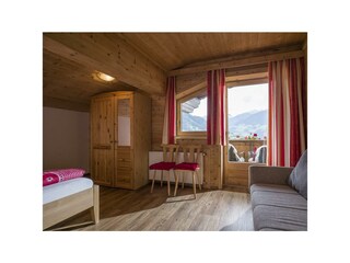 Schlafzimmer mit Balkon