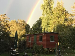 Wohnwagen Warthe (Rankwitz) Außenaufnahme 1