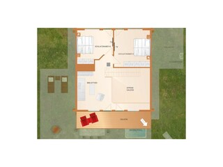 Vakantiehuis Langweiler Grondplan 41