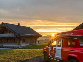 Sonnenaufgang Steinbach See Vilage