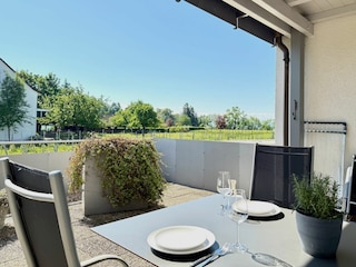 Sitzgelegenheit Terrasse