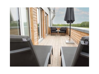 Meerzeit Tossens - Deine Ferien - Dachterrasse