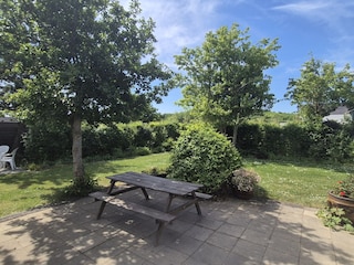 Terasse und Garten