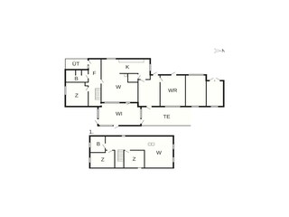 Vakantiehuis Mou Grondplan 47