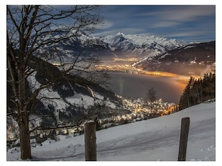 Pinzgau Zell am See bei Nacht