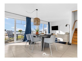 Haus am Strand - Wohnbereich