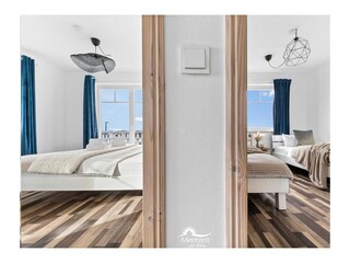 Haus am Strand - Schlafzimmer