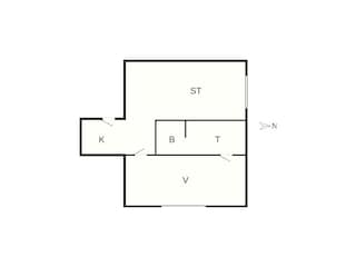 Maison de vacances Ringkøbing Plan d'étage 2