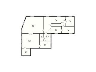 Vakantiehuis Ringkøbing Grondplan 40