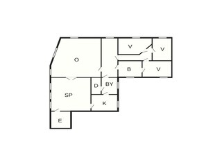 Vakantiehuis Ringkøbing Grondplan 40