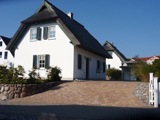 Auffahrt Ferienhaus Villa Ostseestrand