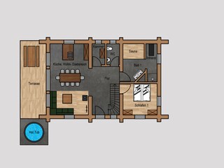 Casa de vacaciones Rettenberg Plano de planta 29