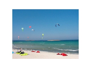 Strand nahe das Haus