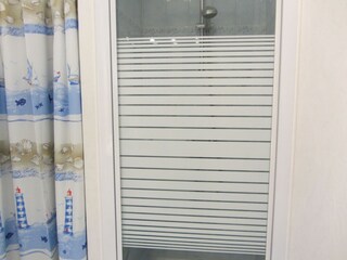 Shower in the groundfloor
