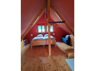 Schlafzimmer mit 5 Betten im 1.OG
