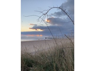 Novemberabend am Südstrand