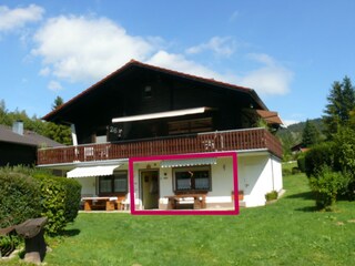 Ferienwohnung Arrach Außenaufnahme 1