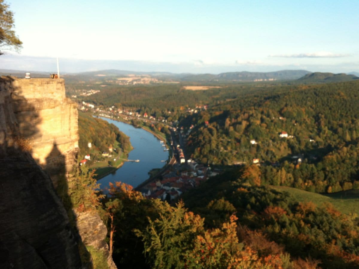 Blick von Festung Königstein