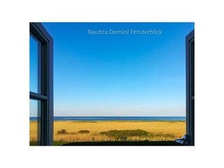 Blick auf das Wattenmeer aus dem Apartment