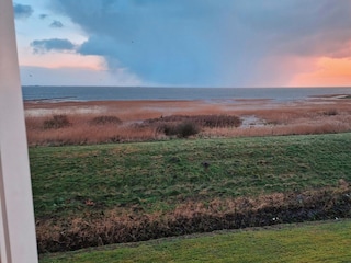 Ausblick Wattenmeer Sturmflut Winter 2023