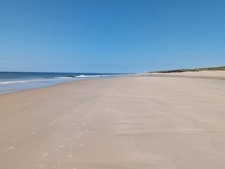 Weite des Strandes Rantum bei Ebbe