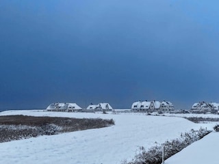 Blick aus dem Nautica im Winter