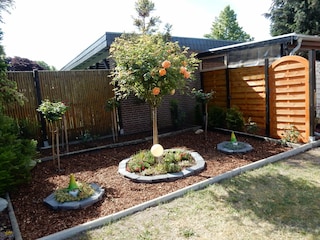 Garten in der Sitzecke