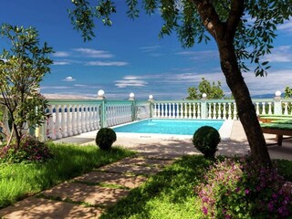 Appartement Senj Buitenaudio-opname 5