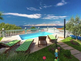 Appartement Senj Buitenaudio-opname 2