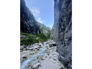 Am Ende der Höllentalklamm