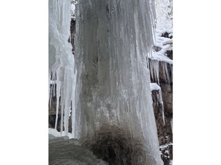 Breitachklamm bei Oberstdorf im Winter