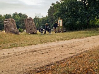 Gut ausgebaute Fahrradwege