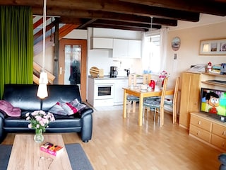 Wohnbereich mit Küche