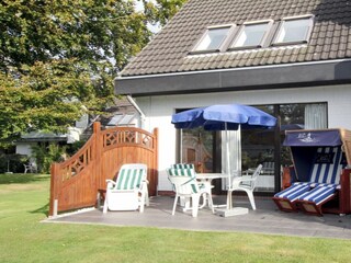 Ansicht der Terrasse
