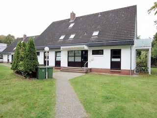 Ansicht des Hauses von vorne