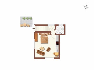 Appartement St. Peter-Ording Plan d'étage 22