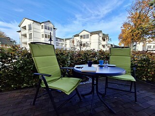 Terrasse Westausrichtung