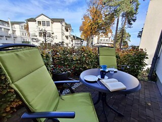 Terrasse Westausrichtung