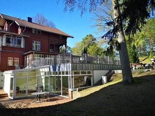 Außenansicht Schwimmbad