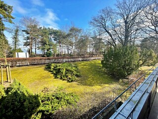 Ausblick vom Balkon