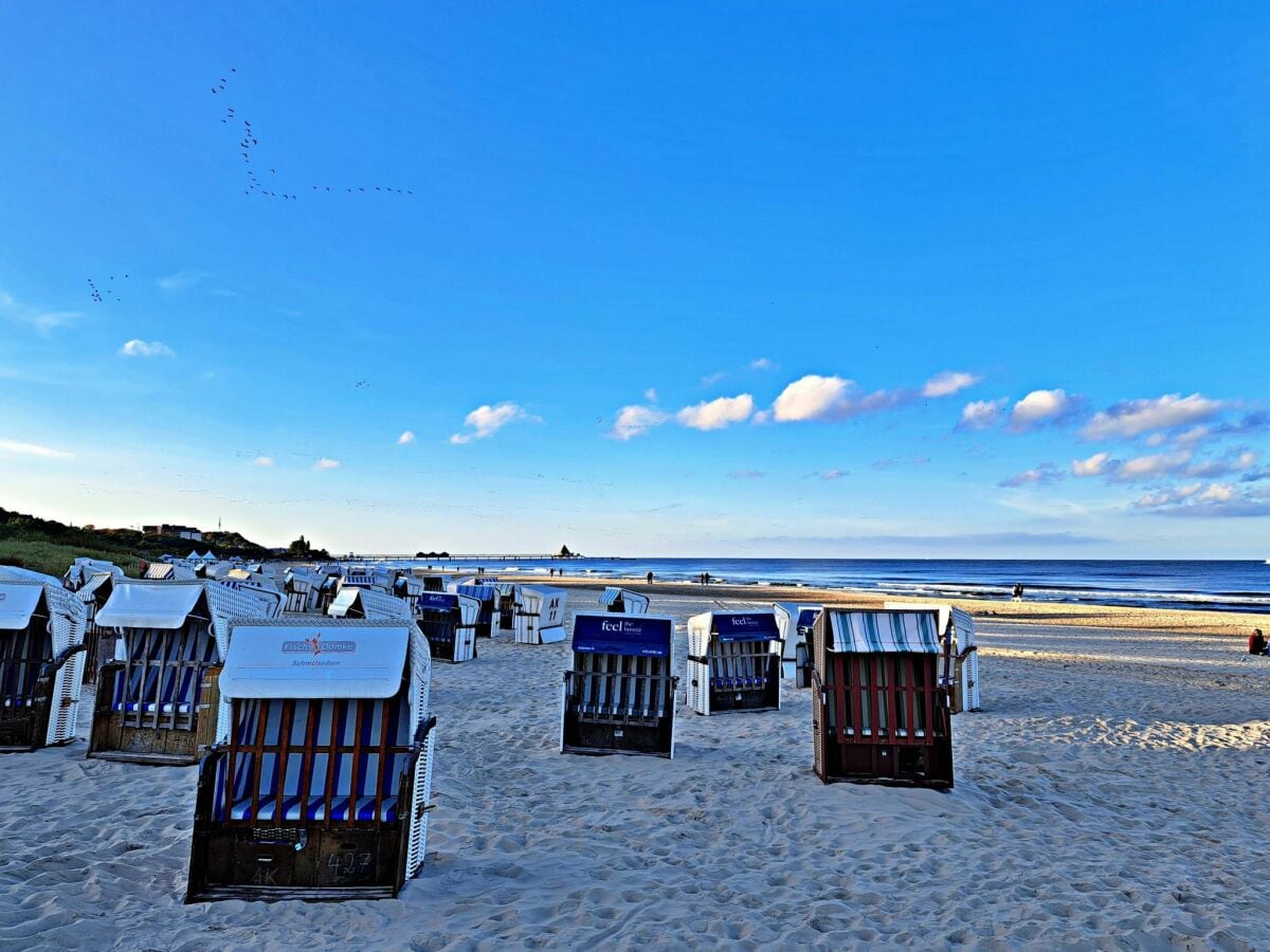 Strand, Ostsee und Strandkörbe