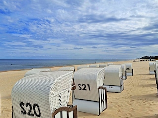 Strand und Strandkörbe