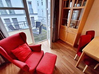 Zugang zum Balkon