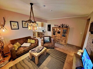 kombinierter Wohn- und Essraum