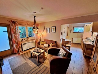 kombinierter Wohn- und Essraum