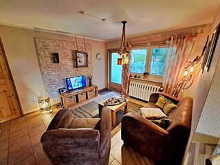 kombinierter Wohn- und Essraum