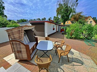 Terrasse zur Südwestseite