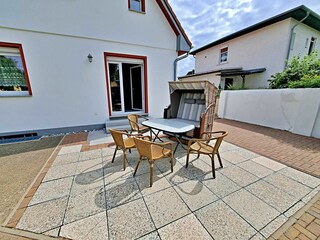 Terrasse zur Südwestseite