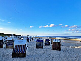Strand und Strandkörbe