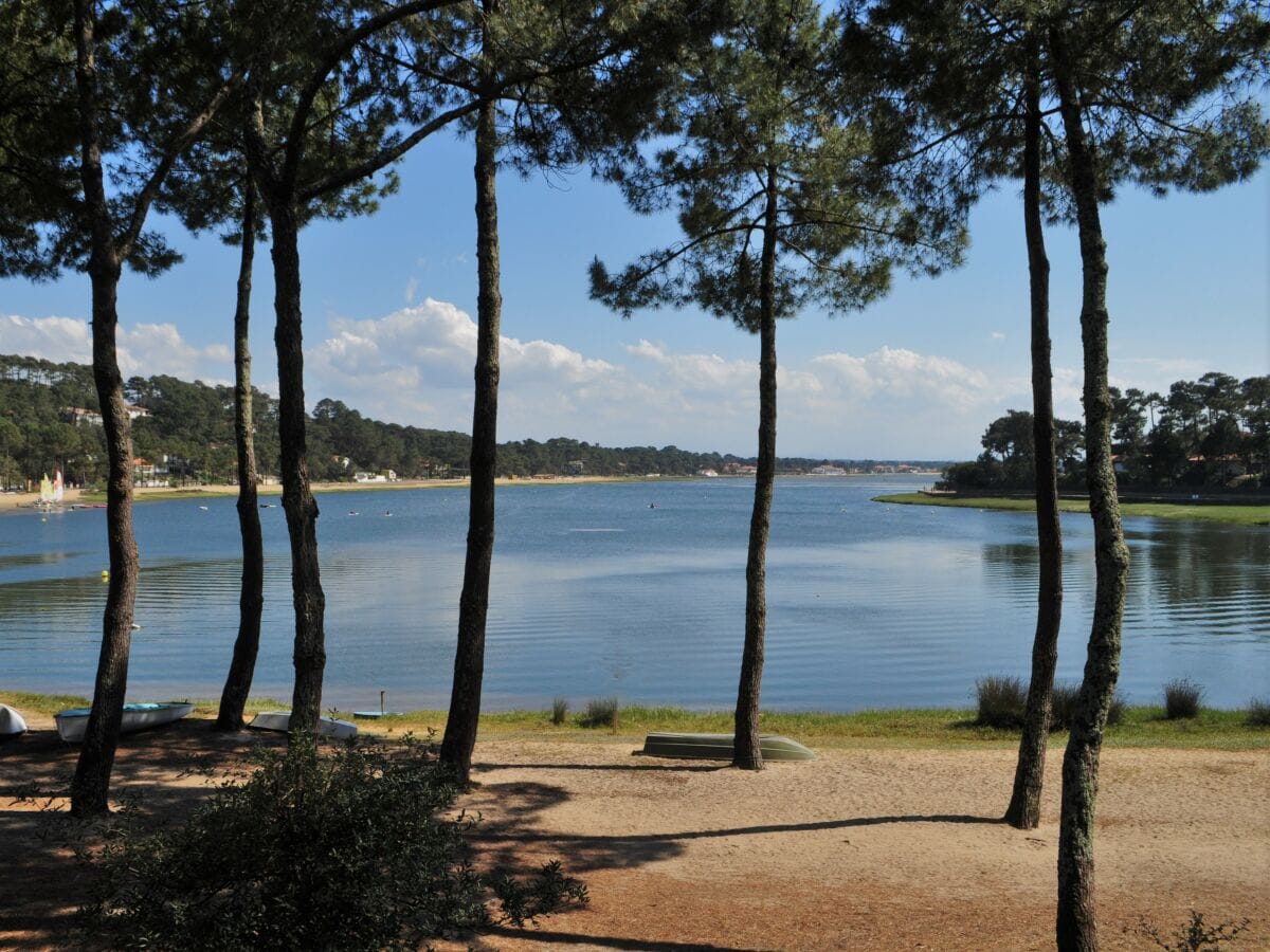 Am See von Hossegor lässt es gut entspannen (ca. 1 km)